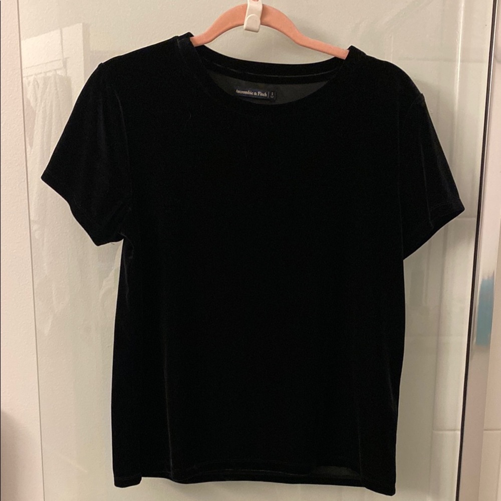 a&f velvet tee